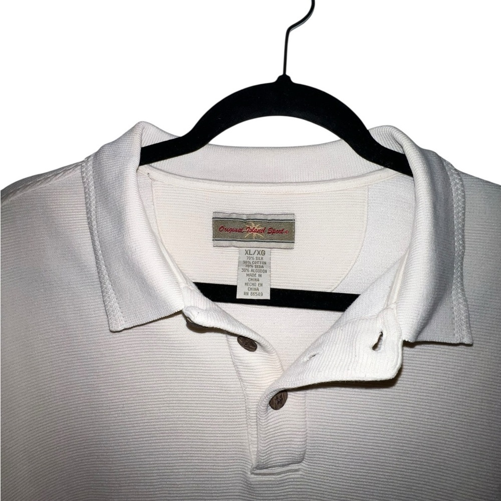 Original Island Sport Silk/Cotton Polo Shirt - Picture 2 of 4